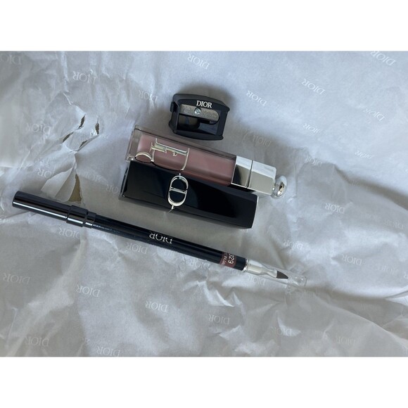 NWT DIOR Couture Lip Essentials Holiday 2025 Gift Set Limited Edition w Pouch - Picture 4 of 5